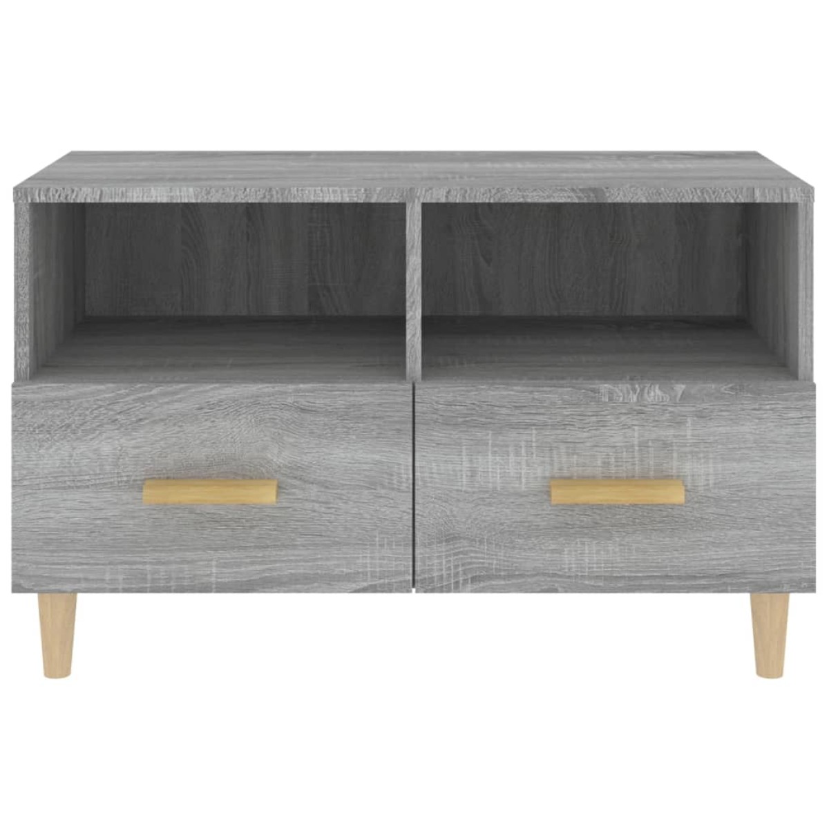 vidaXL Έπιπλο Τηλεόρασης Γκρι Sonoma 80x36x50 εκ. από Επεξεργ. Ξύλο