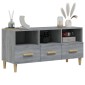 vidaXL Έπιπλο Τηλεόρασης Γκρι Sonoma 102x36x50 εκ. από Επεξεργ. Ξύλο