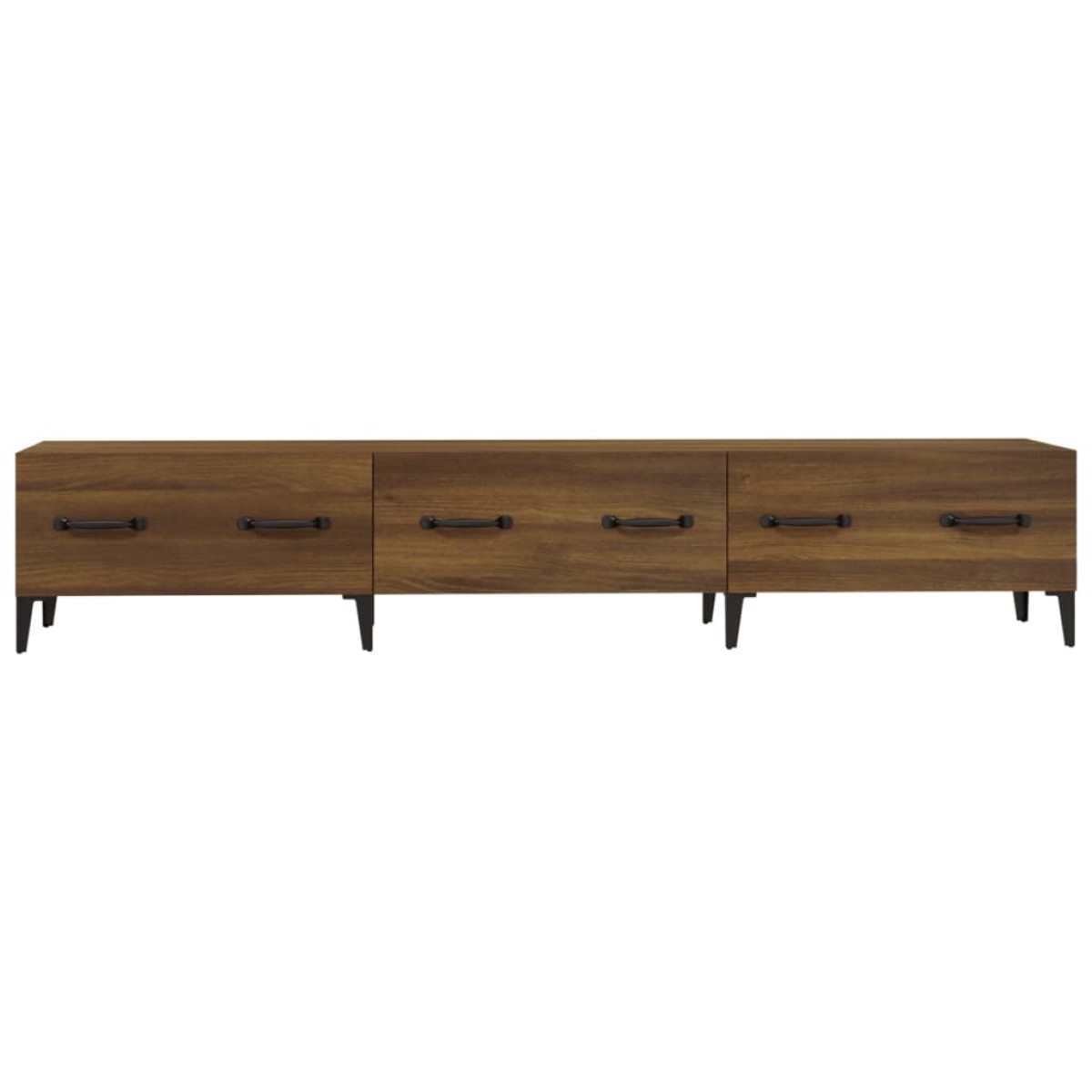 vidaXL Έπιπλο Τηλεόρασης Καφέ Δρυς 150x34,5x30 εκ. Επεξεργασμένο Ξύλο