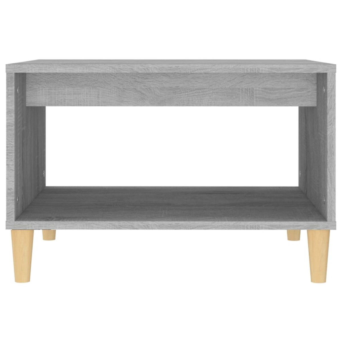 vidaXL Τραπεζάκι Σαλονιού Γκρι Sonoma 60x50x40 εκ. Επεξεργασμένο Ξύλο