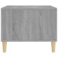 vidaXL Τραπεζάκι Σαλονιού Γκρι Sonoma 60x50x40 εκ. Επεξεργασμένο Ξύλο