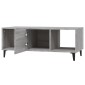 vidaXL Τραπεζάκι Σαλονιού Γκρι Sonoma 102x50x40 εκ. Επεξεργασμένο Ξύλο