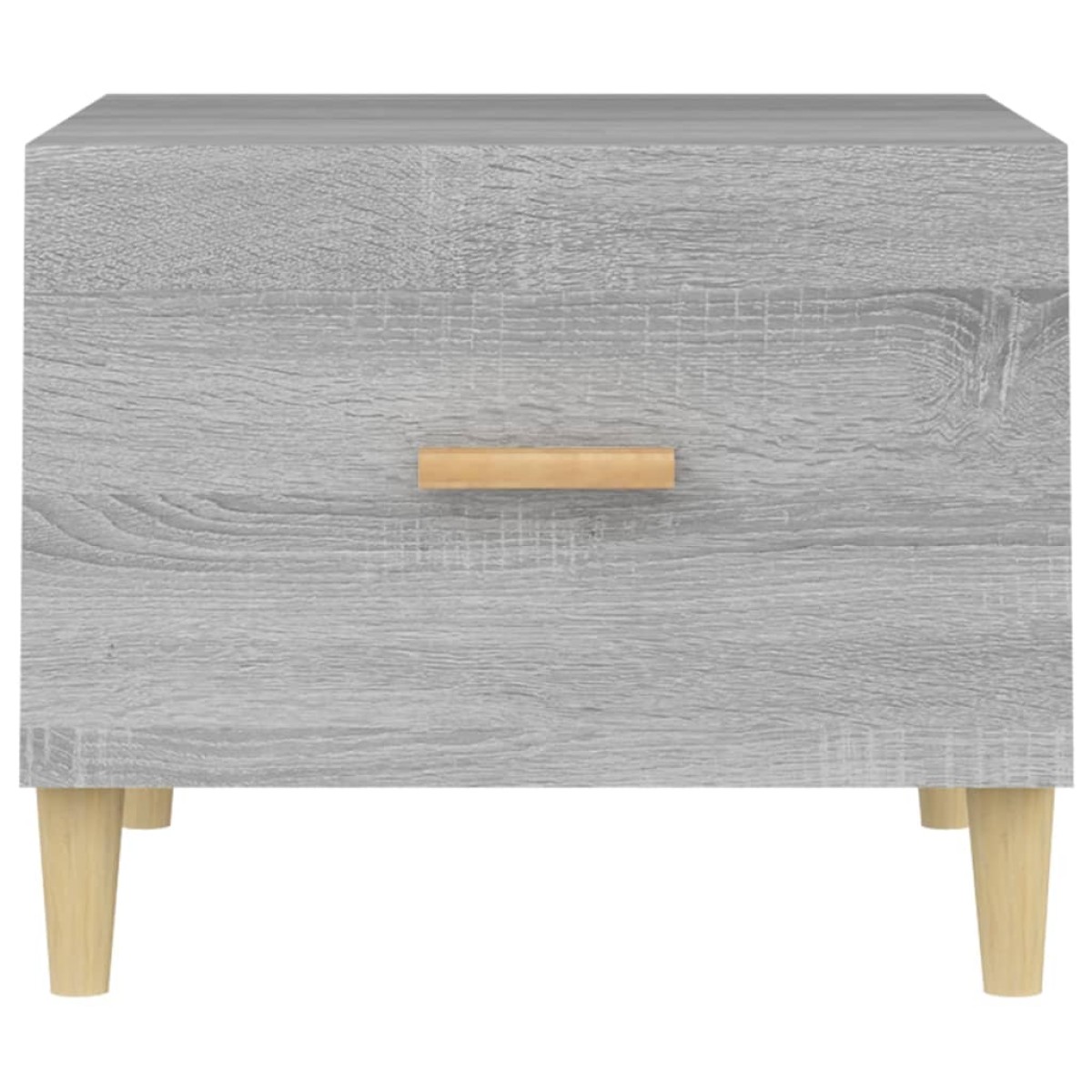 vidaXL Τραπεζάκι Σαλονιού Γκρι Sonoma 50x50x40 εκ. Επεξεργασμένο Ξύλο