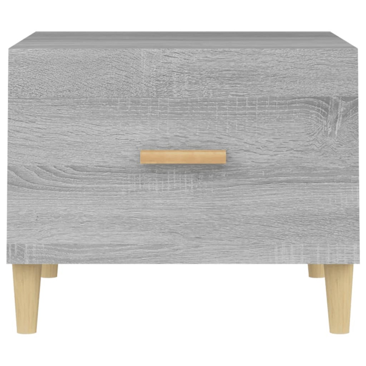 vidaXL Τραπεζάκια Σαλονιού 2 τεμ Γκρι sonoma 50x50x40 εκ Επεξ. Ξύλο