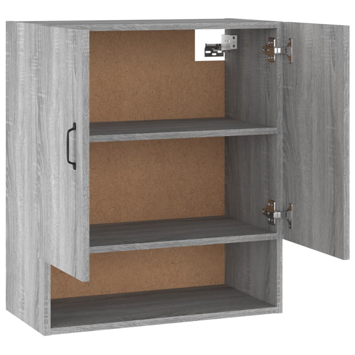 vidaXL Ντουλάπι Τοίχου Γκρι Sonoma 60x31x70εκ. Επεξεργασμένο Ξύλο