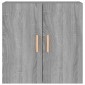 vidaXL Ντουλάπι Τοίχου Γκρι Sonoma 60x30x60 εκ. Επεξεργασμένο Ξύλο