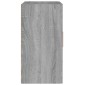 vidaXL Ντουλάπι Τοίχου Γκρι Sonoma 60x30x60 εκ. Επεξεργασμένο Ξύλο