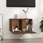 vidaXL Ντουλάπι Τοίχου Καφέ Δρυς 60 x 36,5 x 35 εκ. Επεξεργασμένο Ξύλο