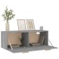 vidaXL Ντουλάπι Τοίχου Γκρι Sonoma 100x36,5x35 εκ. Επεξεργασμένο Ξύλο