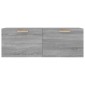 vidaXL Ντουλάπι Τοίχου Γκρι Sonoma 100x36,5x35 εκ. Επεξεργασμένο Ξύλο
