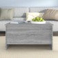 vidaXL Τραπεζάκι Σαλονιού Γκρι Sonoma 80x55,5x41,5 εκ. Επεξεργ. Ξύλο