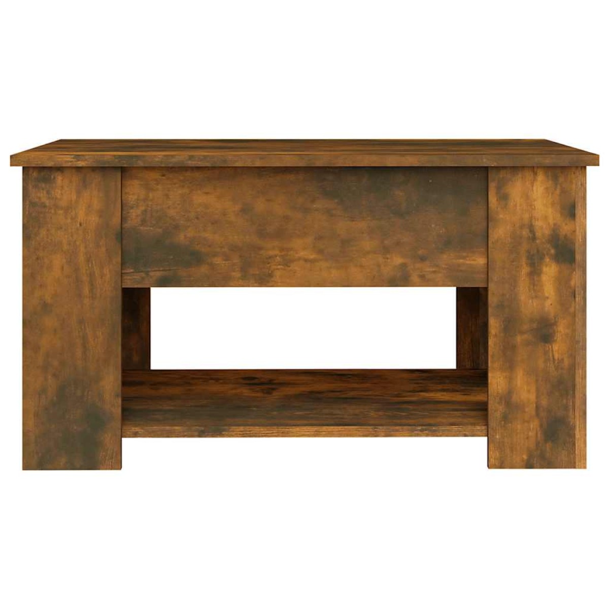 vidaXL Τραπεζάκι Σαλονιού Καπνιστή Δρυς 79x49x41 εκ. Επεξεργασμ. Ξύλο