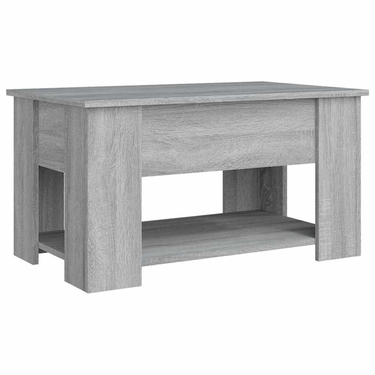 vidaXL Τραπεζάκι Σαλονιού Γκρι Sonoma 79x49x41 εκ. Επεξεργασμένο Ξύλο