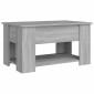 vidaXL Τραπεζάκι Σαλονιού Γκρι Sonoma 79x49x41 εκ. Επεξεργασμένο Ξύλο