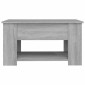 vidaXL Τραπεζάκι Σαλονιού Γκρι Sonoma 79x49x41 εκ. Επεξεργασμένο Ξύλο