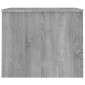 vidaXL Τραπεζάκι Σαλονιού Γκρι Sonoma80x50,5x41,5εκ.Επεξεργασμένο Ξύλο