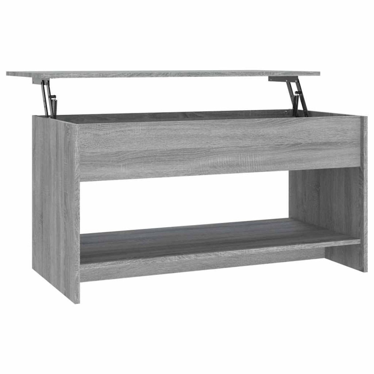 vidaXL Τραπεζάκι Σαλονιού Γκρι Sonoma102x50x52,5 εκ.Επεξεργασμένο Ξύλο