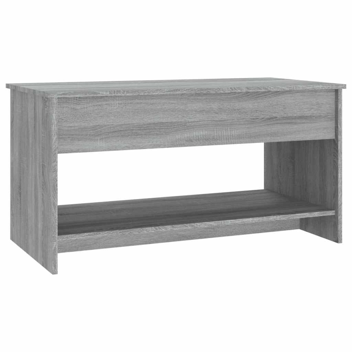 vidaXL Τραπεζάκι Σαλονιού Γκρι Sonoma102x50x52,5 εκ.Επεξεργασμένο Ξύλο