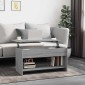 vidaXL Τραπεζάκι Σαλονιού Γκρι Sonoma102x50x52,5 εκ.Επεξεργασμένο Ξύλο