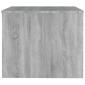 vidaXL Τραπεζάκι Σαλονιού Γκρι Sonoma 80x50x40 εκ.Επεξεργασμένο Ξύλο