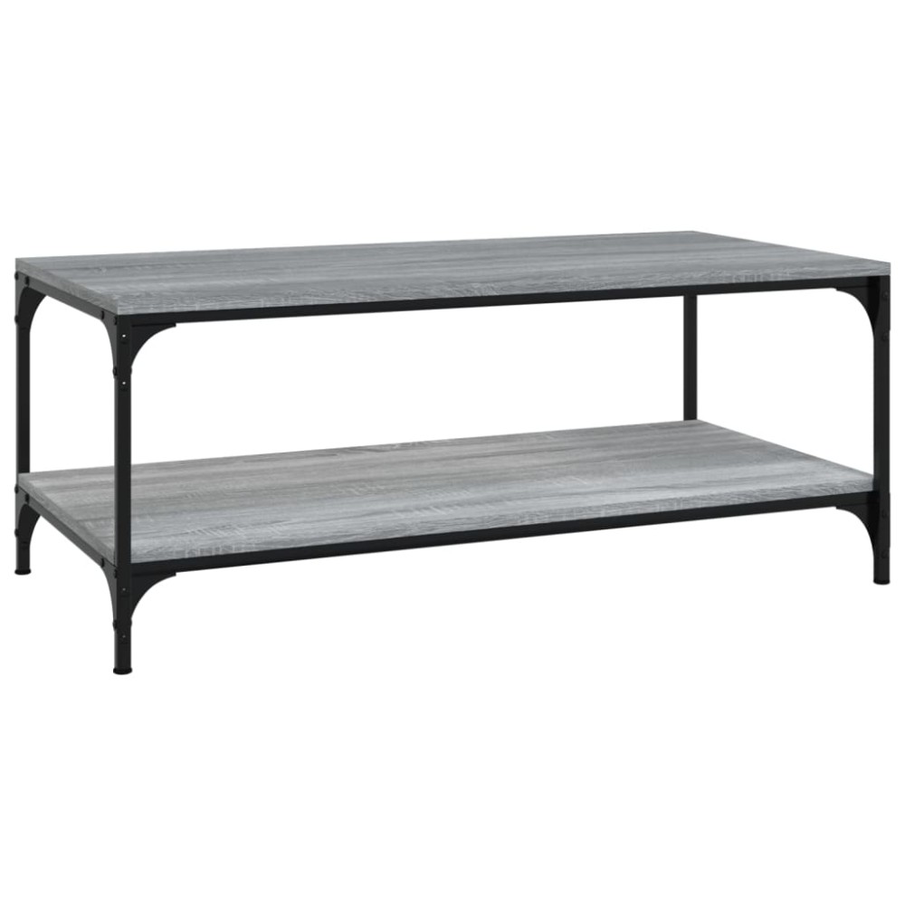 vidaXL Τραπεζάκι Σαλονιού Γκρι Sonoma 80x50x40 εκ.Επεξεργασμένο Ξύλο