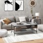 vidaXL Τραπεζάκι Σαλονιού Γκρι Sonoma 80x50x40 εκ.Επεξεργασμένο Ξύλο