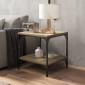 vidaXL Τραπεζάκια Σαλονιού 2 τεμ. Sonoma Δρυς 40x40x40 εκ. Επεξ. Ξύλο