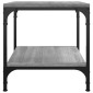 vidaXL Τραπεζάκια Σαλονιού 2 τεμ. Γκρι Sonoma 40x40x40 εκ. Επεξ. Ξύλο