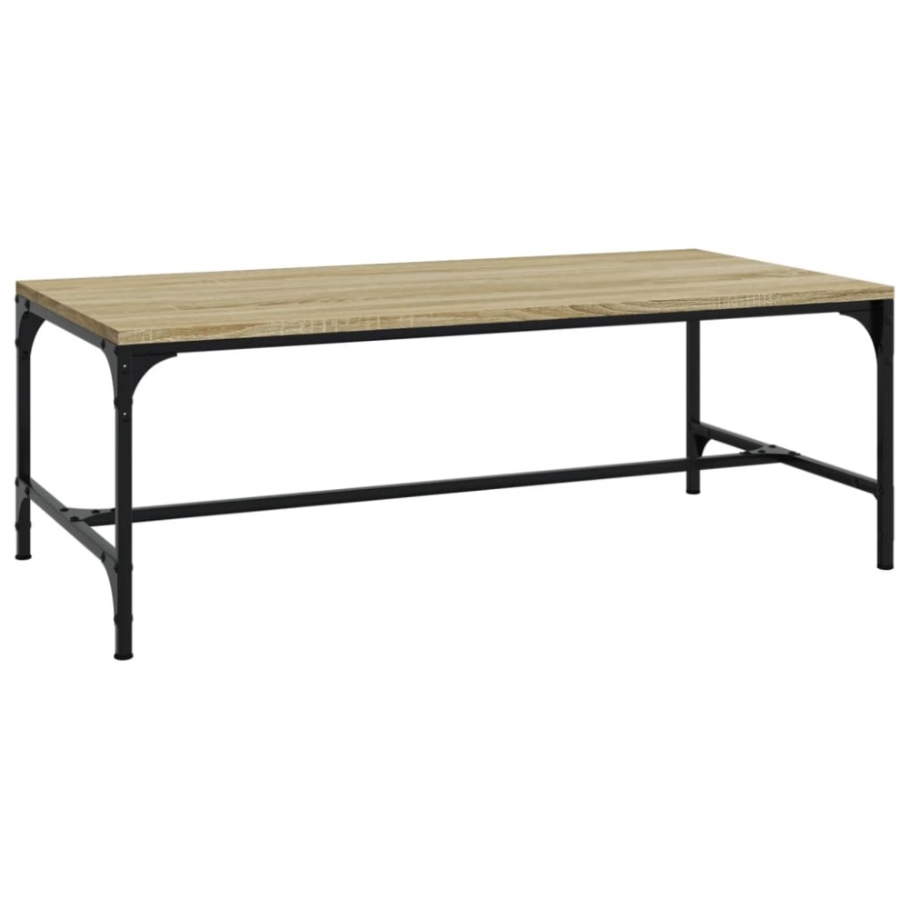 vidaXL Τραπεζάκι Σαλονιού Sonoma Δρυς 100x50x35 εκ. Επεξεργασμένο Ξύλο