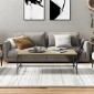 vidaXL Τραπεζάκι Σαλονιού Sonoma Δρυς 100x50x35 εκ. Επεξεργασμένο Ξύλο