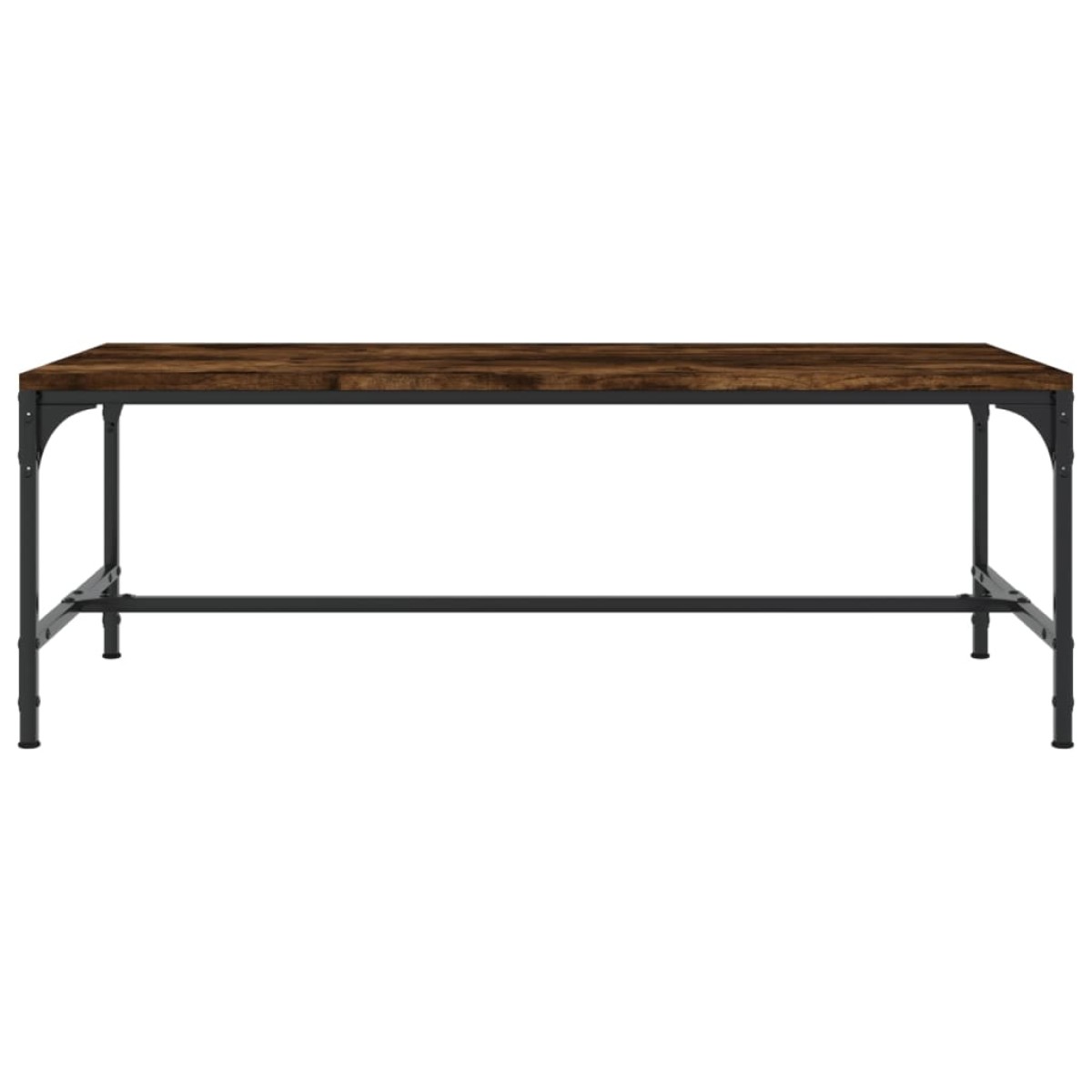 vidaXL Τραπεζάκι Σαλονιού Καπνιστή Δρυς 100x50x35 εκ. Επεξεργ. Ξύλο