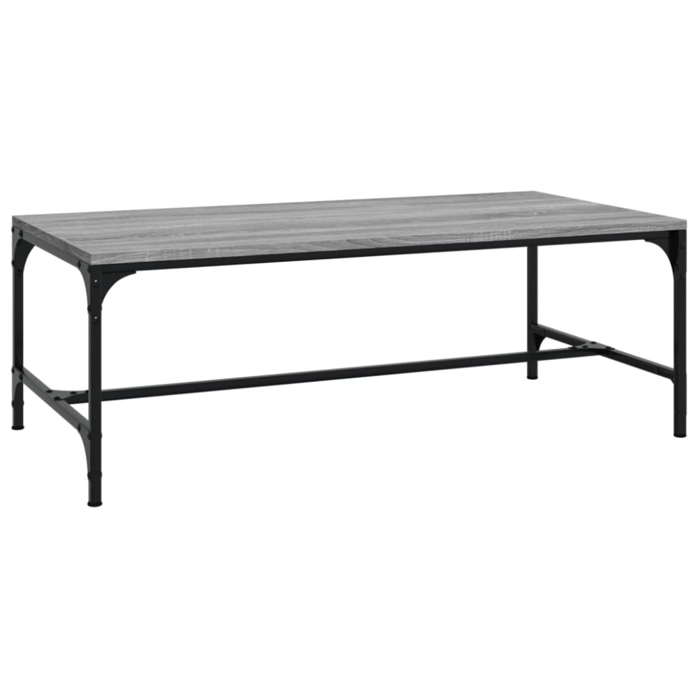 vidaXL Τραπεζάκι Σαλονιού Γκρι Sonoma 100x50x35 εκ. Επεξεργασμένο Ξύλο