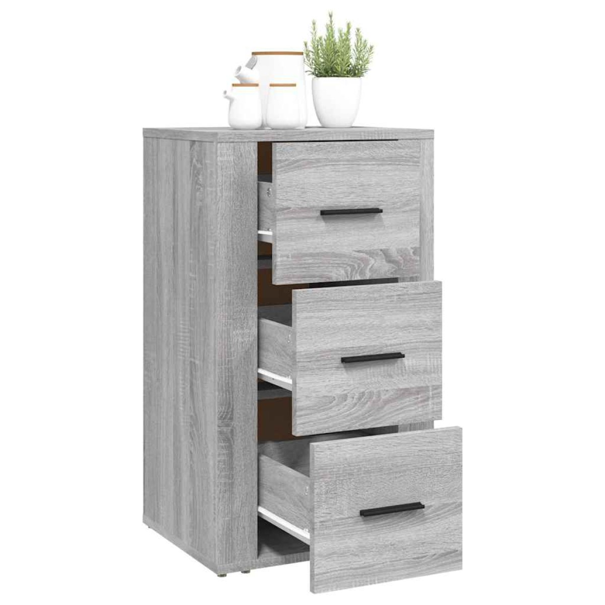 vidaXL Ντουλάπι Γκρι Sonoma 40 x 33 x 70 εκ. από Επεξεργασμένο Ξύλο