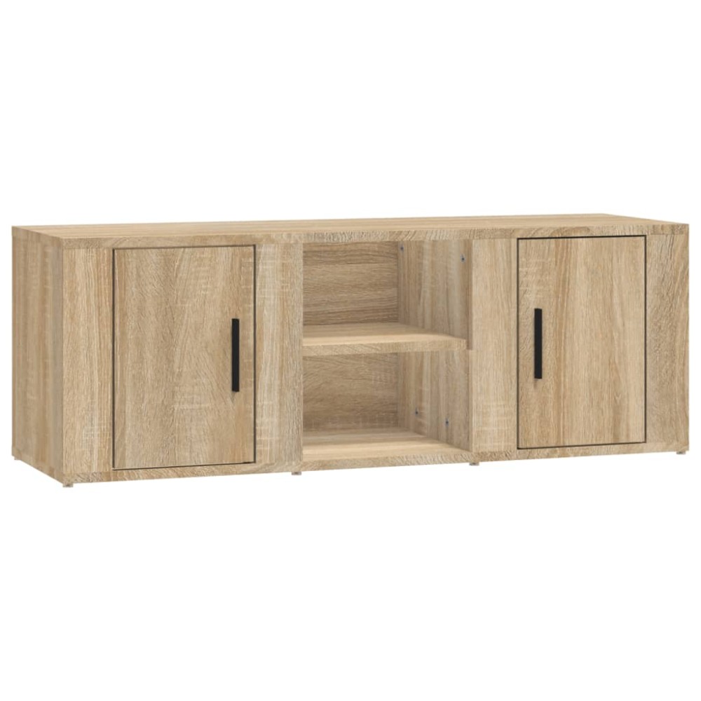 vidaXL Έπιπλο Τηλεόρασης Sonoma Δρυς 100x31,5x35 εκ. Επεξ. Ξύλο