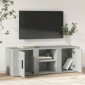 vidaXL Έπιπλο Τηλεόρασης Γκρι Σκυρ. 100x31,5x35 εκ. Επεξ. Ξύλο