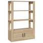 vidaXL Ντουλάπι Sonoma Δρυς 80x30x119,5 εκ. από Επεξεργασμένο Ξύλο