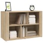 vidaXL Ντουλάπι Sonoma Δρυς 80x30x54 εκ. από Επεξεργασμένο Ξύλο