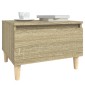 vidaXL Τραπεζάκια Σαλονιού 2 τεμ. Sonoma Δρυς 50x46x35 εκ. Επεξ. Ξύλο