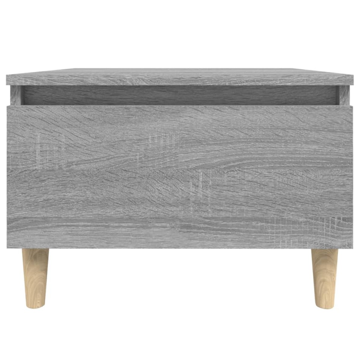 vidaXL Τραπέζι Βοηθητικό Γκρι Sonoma 50x46x35 εκ. Επεξεργασμένο Ξύλο