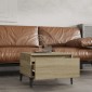 vidaXL Βοηθητικό Τραπέζι Sonoma Δρυς 50x46x35 εκ. Επεξεργασμένο Ξύλο