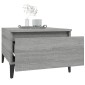 vidaXL Τραπέζι Βοηθητικό Γκρι Sonoma 50x46x35 εκ. Επεξεργασμένο Ξύλο
