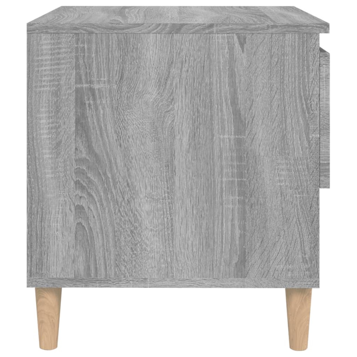 vidaXL Κομοδίνα 2 τεμ Γκρι sonoma 50x46x50 εκ. από Επεξεργασμένο Ξύλο