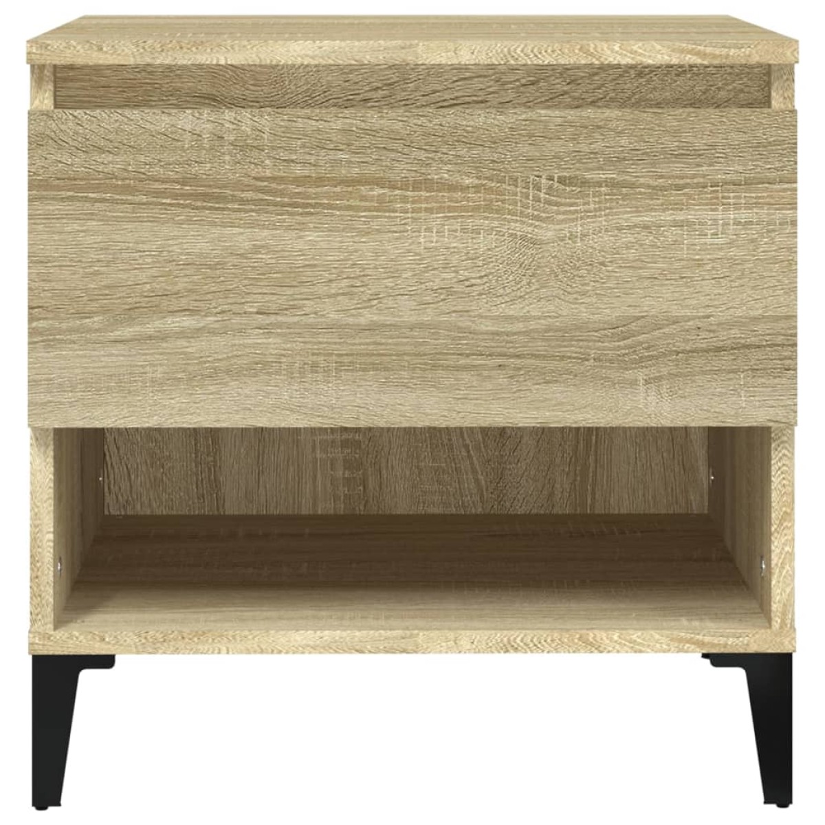 vidaXL Βοηθητικά Τραπέζια 2 τεμ. Sonoma Δρυς 50x46x50 εκ. Επεξ. Ξύλο