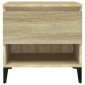 vidaXL Βοηθητικά Τραπέζια 2 τεμ. Sonoma Δρυς 50x46x50 εκ. Επεξ. Ξύλο