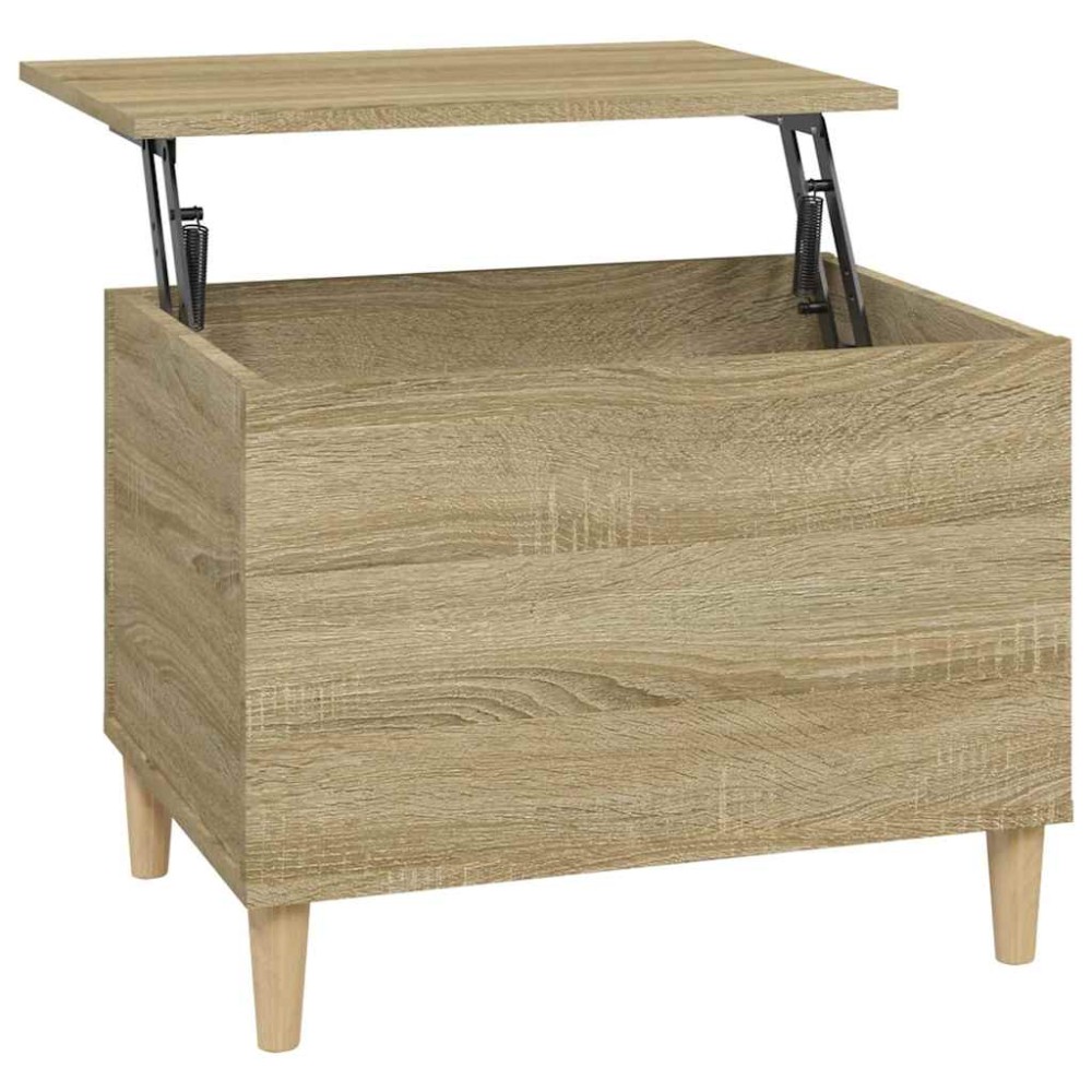 vidaXL Τραπεζάκι Σαλονιού Sonoma Δρυς 60x44,5x45εκ. Επεξεργασμένο Ξύλο