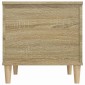 vidaXL Τραπεζάκι Σαλονιού Sonoma Δρυς 60x44,5x45εκ. Επεξεργασμένο Ξύλο
