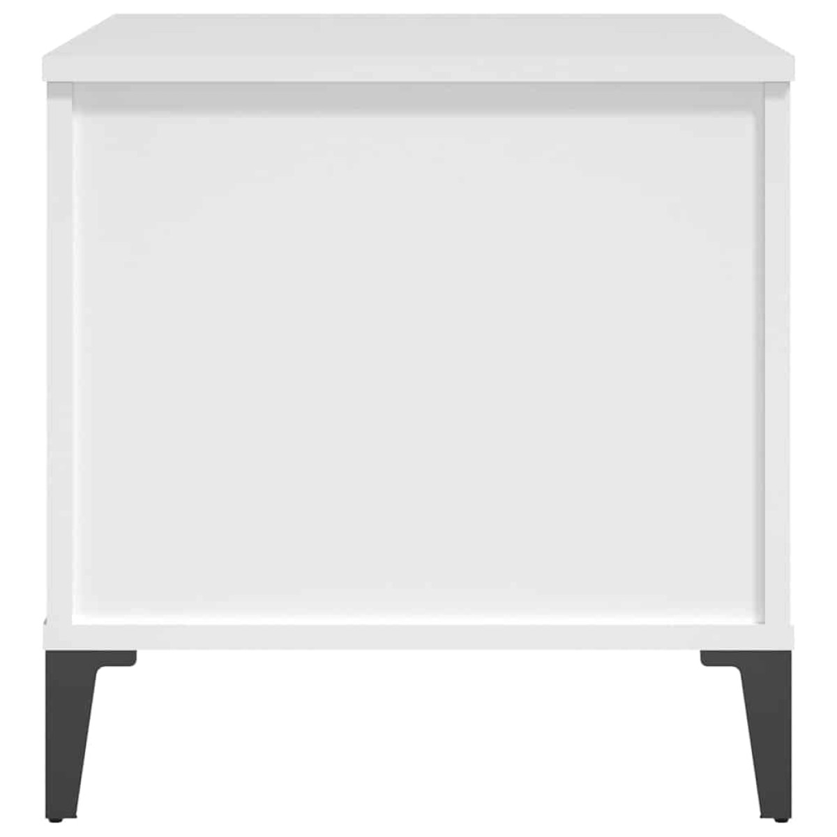 vidaXL Τραπεζάκι Σαλονιού Λευκό 60x44,5x45 εκ. από Επεξεργασμένο Ξύλο
