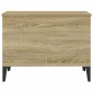 vidaXL Τραπεζάκι Σαλονιού Sonoma Δρυς 60x44,5x45εκ. Επεξεργασμένο Ξύλο