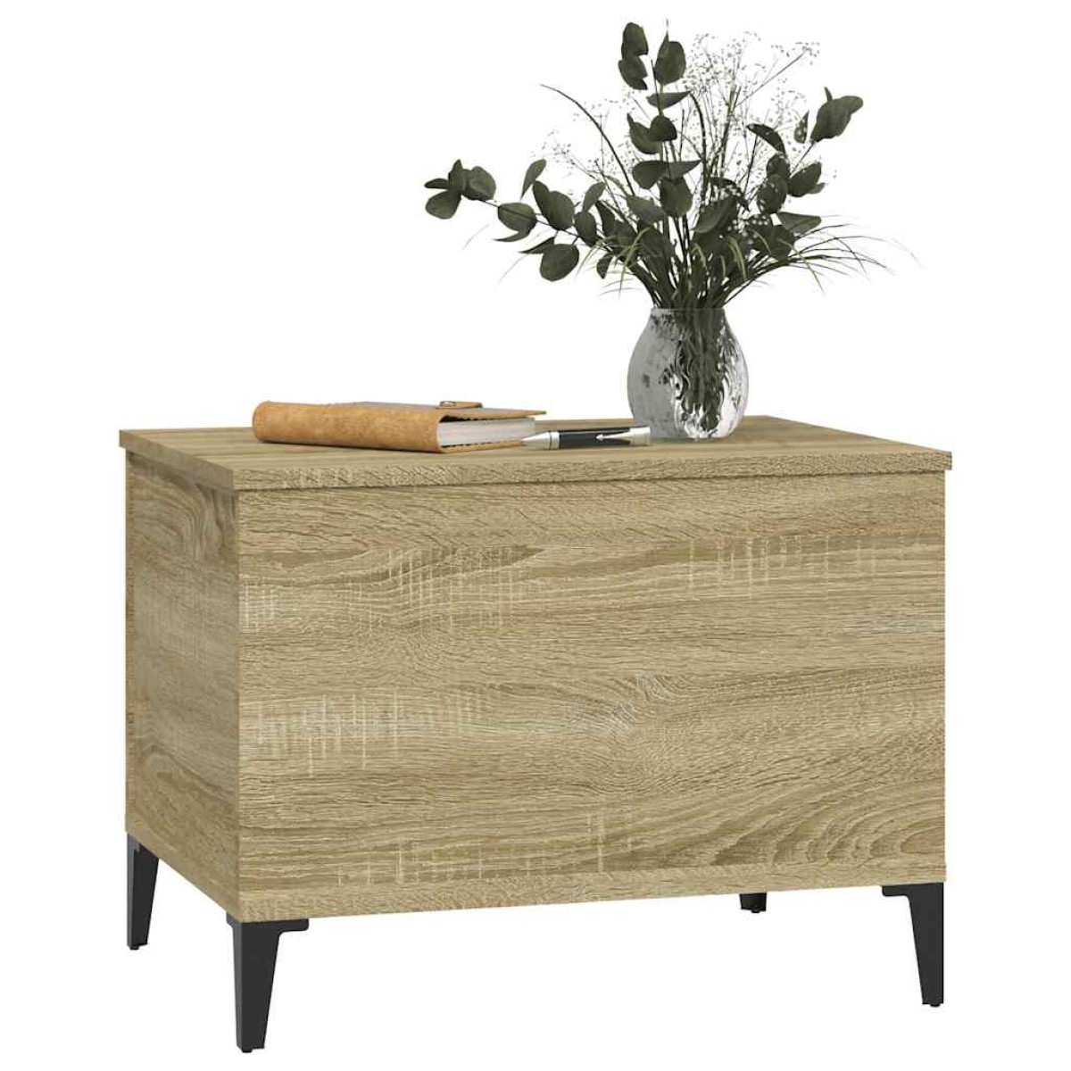 vidaXL Τραπεζάκι Σαλονιού Sonoma Δρυς 60x44,5x45εκ. Επεξεργασμένο Ξύλο