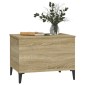 vidaXL Τραπεζάκι Σαλονιού Sonoma Δρυς 60x44,5x45εκ. Επεξεργασμένο Ξύλο